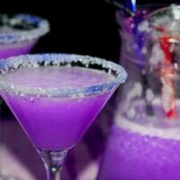 Purple haze cocktail
